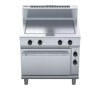 Waldorf 800 Series RN8114EC - 900mm Electric Solid Top Convection Oven Range