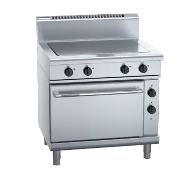Waldorf 800 Series RN8114EC - 900mm Electric Solid Top Convection Oven Range