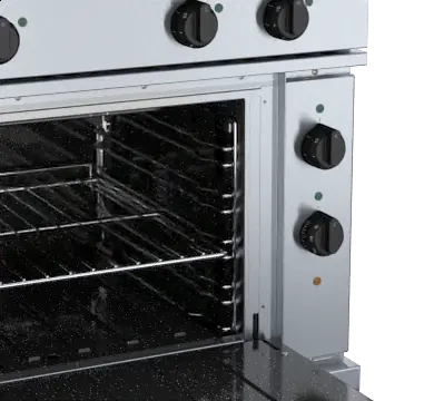 Waldorf 800 Series RN8114EC - 900mm Electric Solid Top Convection Oven Range