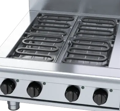 Waldorf 800 Series RN8400E-B - 600mm Electric Cooktop Bench Model