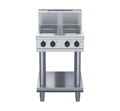 Waldorf 800 Series RN8400SE-LS- 600mm Electric Cooktop Sealed Hobs - Leg Stand