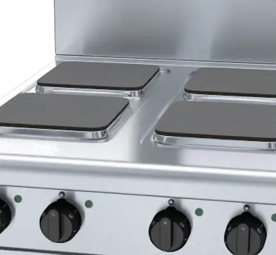 Waldorf 800 Series RN8400SE-LS- 600mm Electric Cooktop Sealed Hobs - Leg Stand