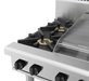 Waldorf 800 Series RN8403G-LS - 600mm Gas Cooktop Leg Stand