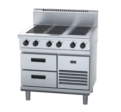 Waldorf 800 Series RN8600E-RB - 900mm Electric Cooktop Refrigerated Base