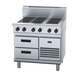 Waldorf 800 Series RN8600E-RB - 900mm Electric Cooktop Refrigerated Base