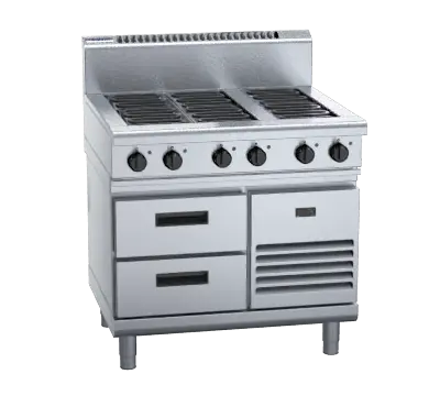 Waldorf 800 Series RN8600E-RB - 900mm Electric Cooktop Refrigerated Base