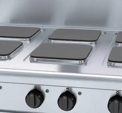 Waldorf 800 Series RN8600SE-B - 900mm Electric Cooktop Sealed Hobs - Bench Model