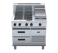 Waldorf 800 Series RN8603E-RB - 900mm Electric Cooktop Refrigerated Base