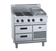 Waldorf 800 Series RN8603E-RB - 900mm Electric Cooktop Refrigerated Base