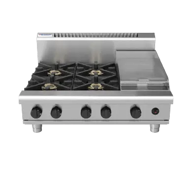 Waldorf 800 Series RN8603G-B - 900mm Gas Cooktop Bench Model