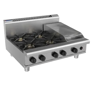 Waldorf 800 Series RN8603G-B - 900mm Gas Cooktop Bench Model