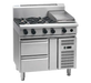Waldorf 800 Series RN8603G-RB - 900mm Gas Cooktop Refrigerated Base