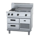 Waldorf 800 Series RN8606E-RB - 900mm Electric Cooktop Refrigerated Base