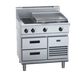 Waldorf 800 Series RN8606E-RB - 900mm Electric Cooktop Refrigerated Base