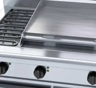 Waldorf 800 Series RN8606E-RB - 900mm Electric Cooktop Refrigerated Base