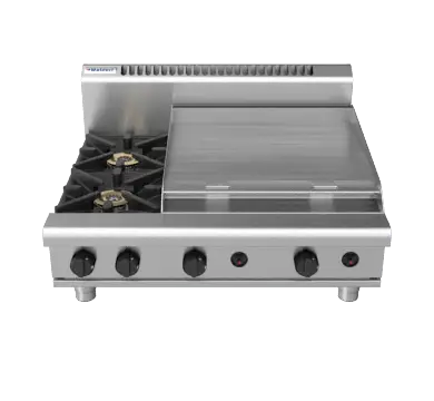 Waldorf 800 Series RN8606G-B - 900mm Gas Cooktop Bench Model