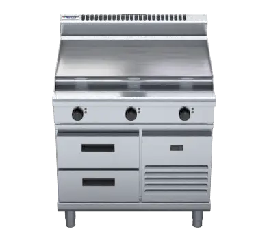 Waldorf 800 Series RN8609E-RB - 900mm Electric Cooktop Refrigerated Base