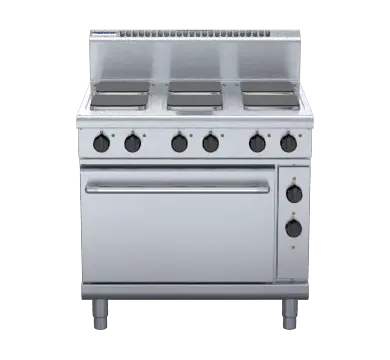 Waldorf 800 Series RN8610SE- 900mm Electric Sealed Hobs Range Static Oven