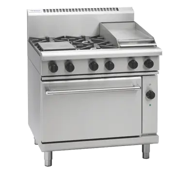 Waldorf 800 Series RN8613GEC - 900mm Gas Range Electric Convection Oven