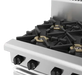 Waldorf 800 Series RN8806G-RB - 1200mm Gas Cooktop Refrigerated Base