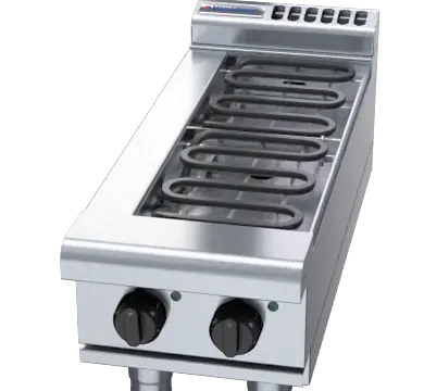 Waldorf 800 Series RNL8200E-B - 300mm Electric Cooktop Low Back Version Bench Model