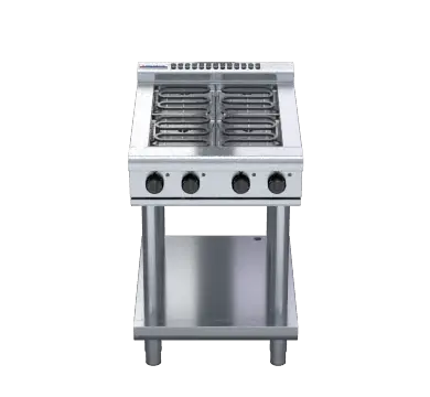 Waldorf 800 Series RNL8400E-LS - 600mm Electric Cooktop Low Back Version Leg Stand