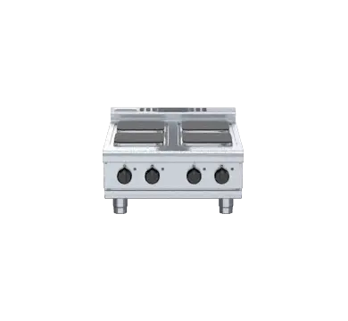 Waldorf 800 Series RNL8400SE-B- 600mm Electric Cooktop Sealed Hobs Low Back Version - Bench Model