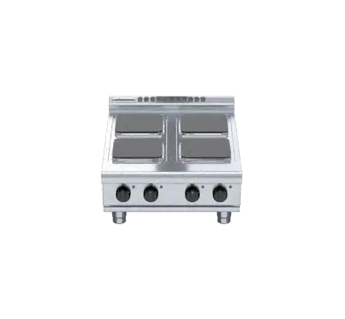Waldorf 800 Series RNL8400SE-B- 600mm Electric Cooktop Sealed Hobs Low Back Version - Bench Model