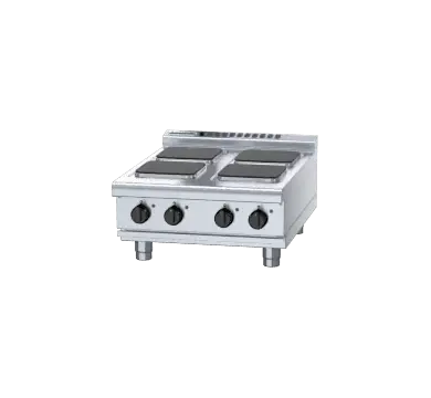 Waldorf 800 Series RNL8400SE-B- 600mm Electric Cooktop Sealed Hobs Low Back Version - Bench Model