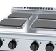 Waldorf 800 Series RNL8400SE-B- 600mm Electric Cooktop Sealed Hobs Low Back Version - Bench Model