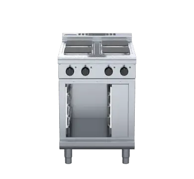 Waldorf 800 Series RNL8400SE-CB- 600mm Electric Cooktop Sealed Hobs Low Back Version - Cabinet Base