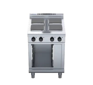 Waldorf 800 Series RNL8400SE-CB- 600mm Electric Cooktop Sealed Hobs Low Back Version - Cabinet Base