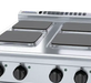 Waldorf 800 Series RNL8400SE-CB- 600mm Electric Cooktop Sealed Hobs Low Back Version - Cabinet Base