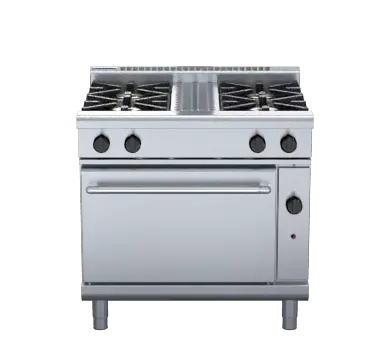 Waldorf 800 Series RNL8510G - 750mm Gas Range Static Oven Low Back Version