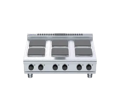 Waldorf 800 Series RNL8600SE-B - 900mm Electric Cooktop Sealed Hobs Low Back Version - Bench Model