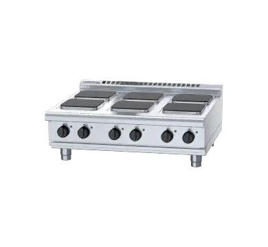 Waldorf 800 Series RNL8600SE-B - 900mm Electric Cooktop Sealed Hobs Low Back Version - Bench Model