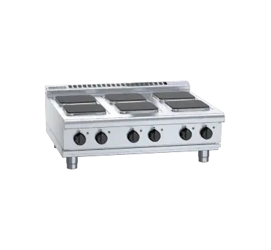 Waldorf 800 Series RNL8600SE-B - 900mm Electric Cooktop Sealed Hobs Low Back Version - Bench Model