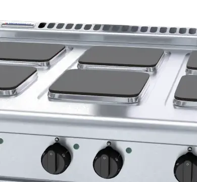 Waldorf 800 Series RNL8600SE-B - 900mm Electric Cooktop Sealed Hobs Low Back Version - Bench Model