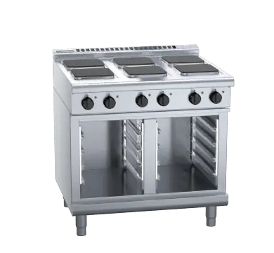 Waldorf 800 Series RNL8600SE-CB- 900mm Electric Cooktop Sealed Hobs Low Back Version - Cabinet Base