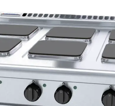 Waldorf 800 Series RNL8600SE-CB- 900mm Electric Cooktop Sealed Hobs Low Back Version - Cabinet Base