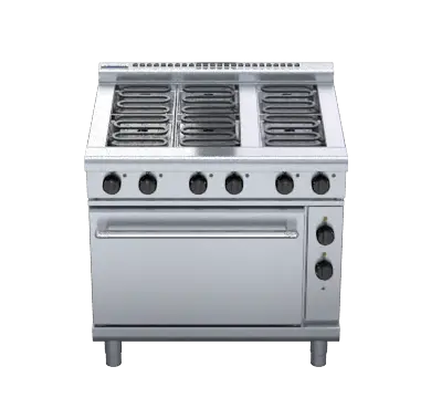 Waldorf 800 Series RNL8610EC - 900mm Electric Range Convection Oven Low Back Version