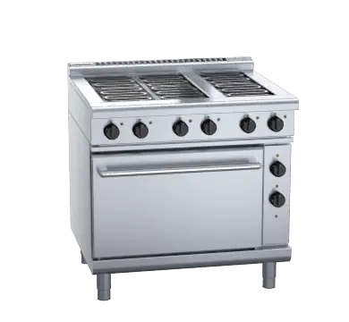 Waldorf 800 Series RNL8610EC - 900mm Electric Range Convection Oven Low Back Version