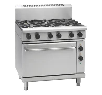 Waldorf 800 Series RNL8610GE - 900mm Gas Range Electric Static Oven Low Back Version