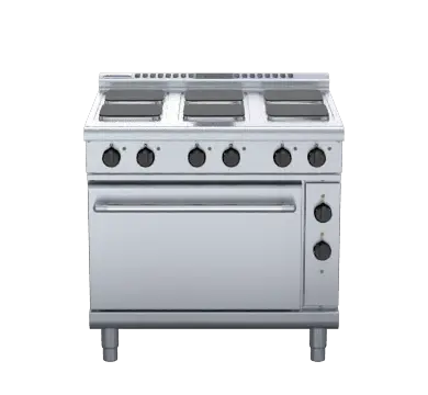 Waldorf 800 Series RNL8610SE - 900mm Electric Range Static Oven Low Back Version