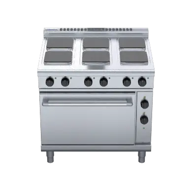 Waldorf 800 Series RNL8610SE - 900mm Electric Range Static Oven Low Back Version