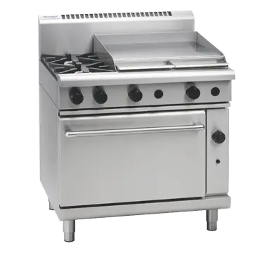 Waldorf 800 Series RNL8616G - 900mm Gas Range Static Oven Low Back Version