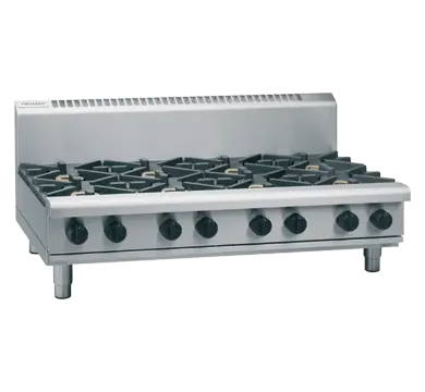 Waldorf 800 Series RNL8803G-B - 1200mm Gas Cooktop Low Back Version Bench Model