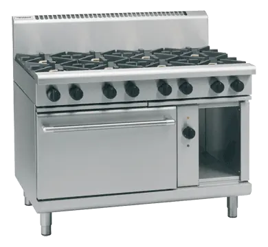 Waldorf 800 Series RNL8810GEC - 1200mm Gas Range Electric Convection Oven Low Back Version