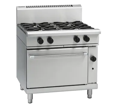 Waldorf 800 Series RNL8910G - 900mm Gas Range Static Oven Low Back Version