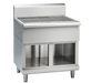 Waldorf 800 Series SF8900-CB - 900mm Solid Fuel Grill - 215mm Splashback Version - Cabinet Base